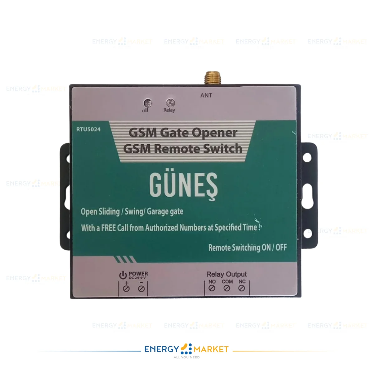 Ouvre-porte GSM güneş
