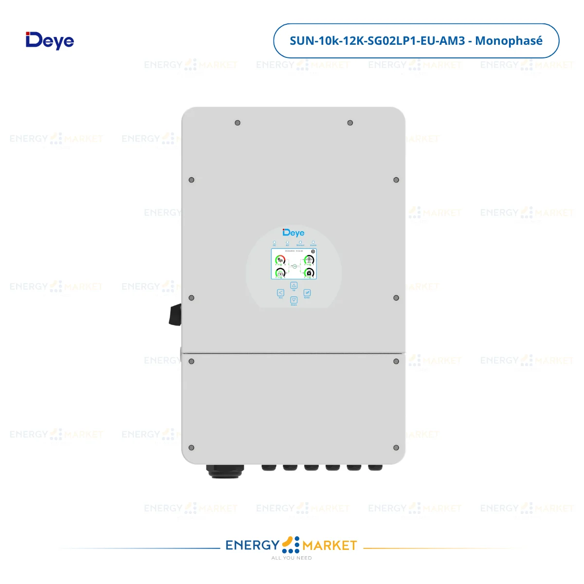 Onduleur hybride DEYE SUN-10k-12K-SG02LP1-EU-AM3