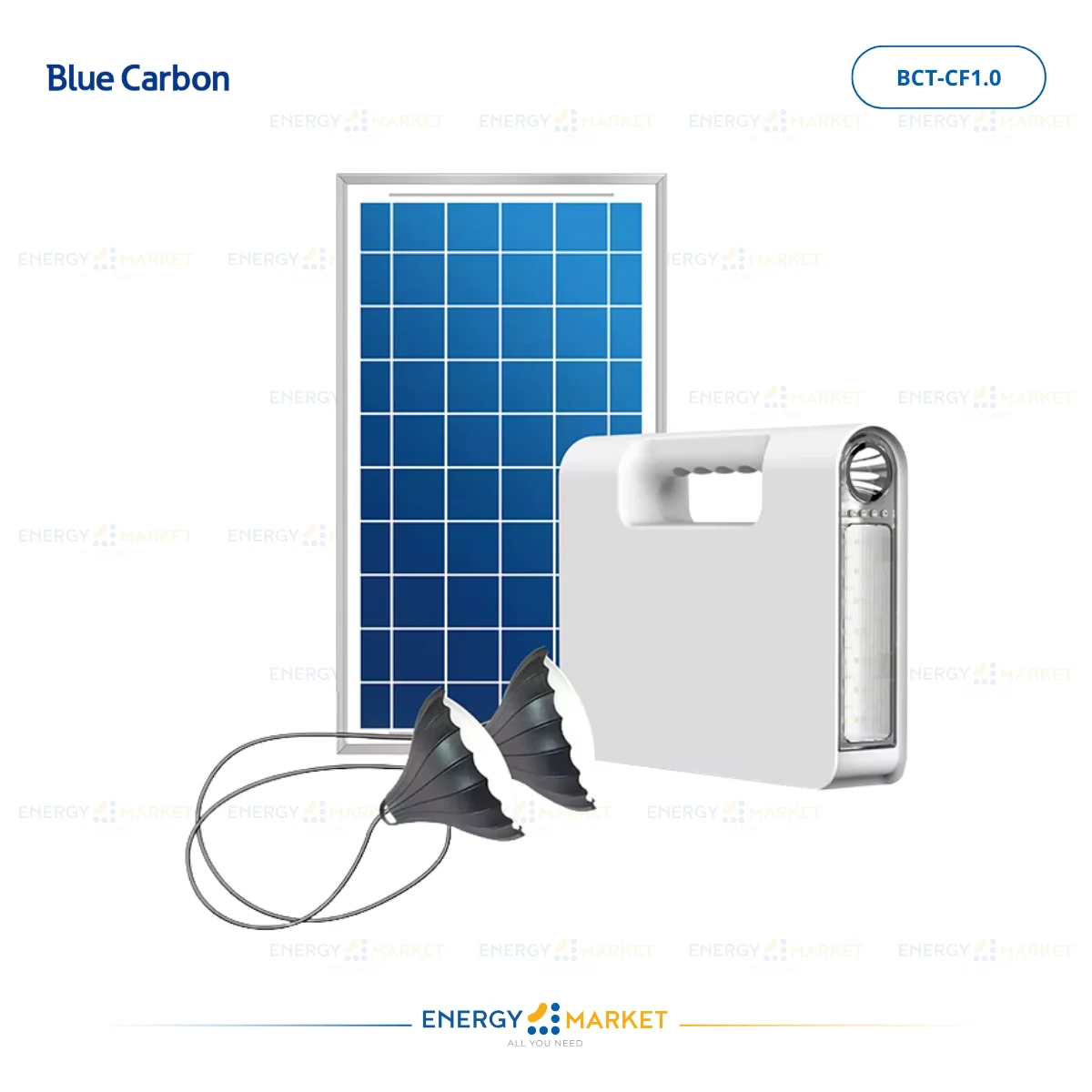 Blue Carbon Kit Solaire Power System – BCT-CF1.0