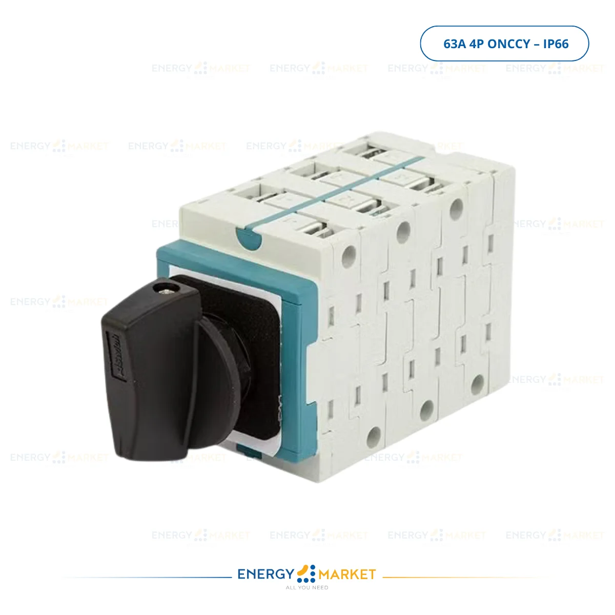 Switch Isolator 63A 4P ONCCY – Disjoncteur d’Isolement DC / AC – IP66