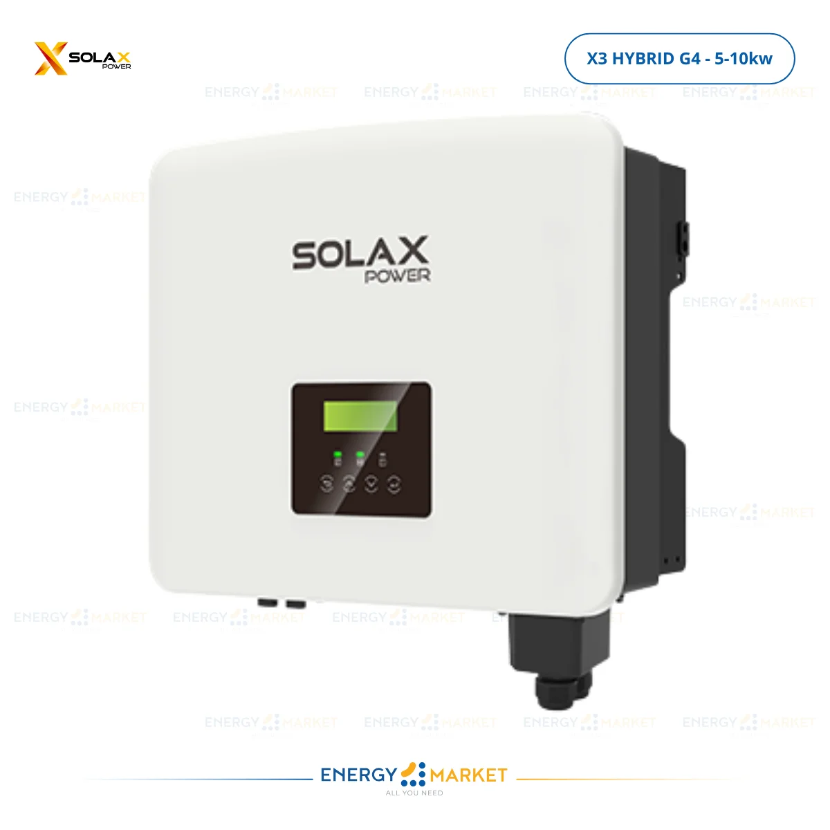 SolaX 5kW X3 HYBRID G4 – Onduleur Hybride Triphasé Haute Performance