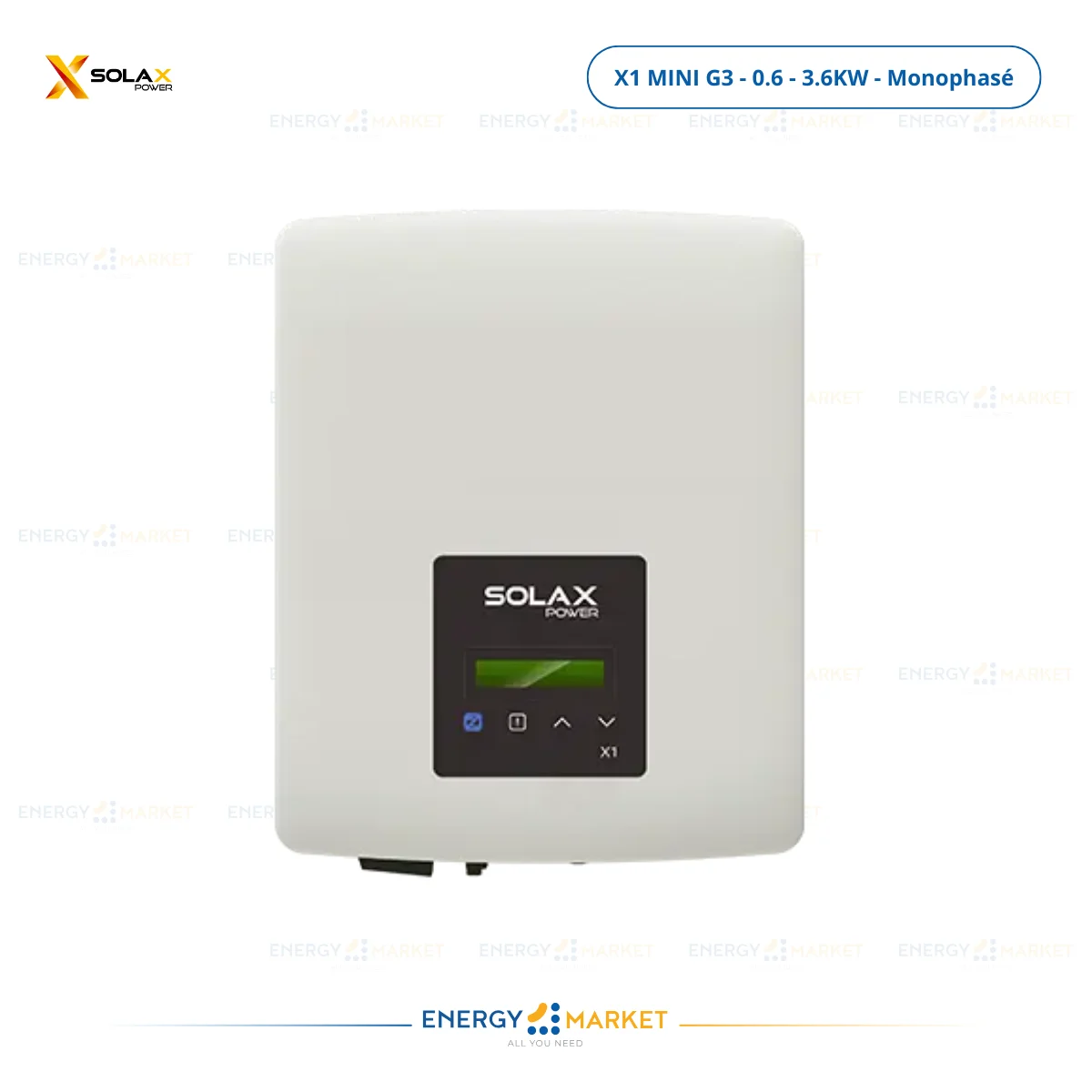 Onduleur On-grid Solax X1 (3k-5k) Monophasé