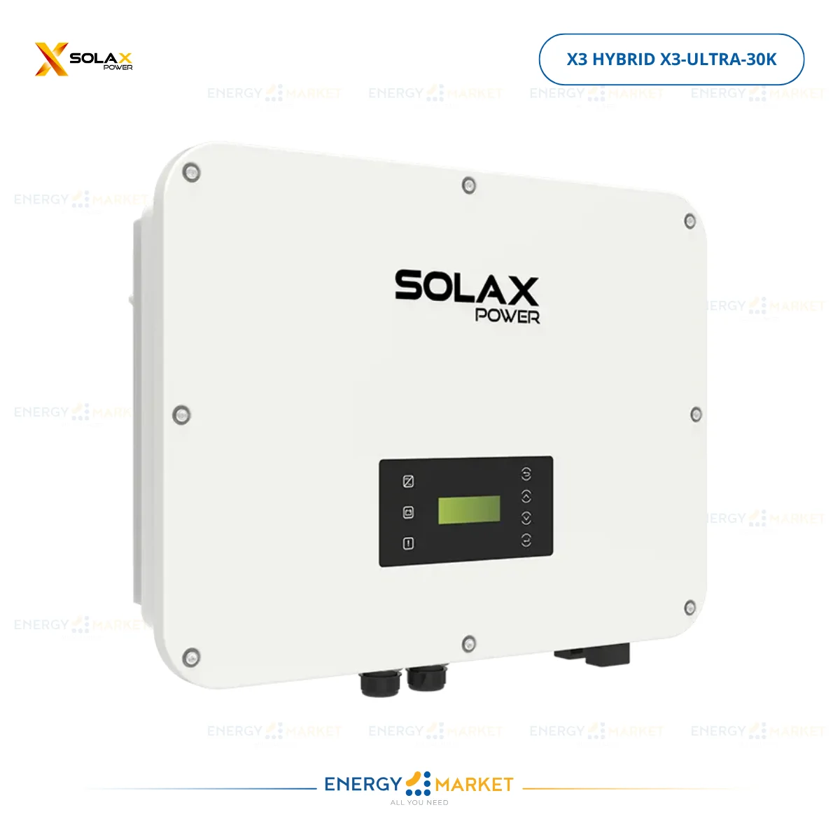 SolaX X3 ULTRA 30kW – Onduleur Hybride Triphasé Haute Puissance pour Installations Commerciales