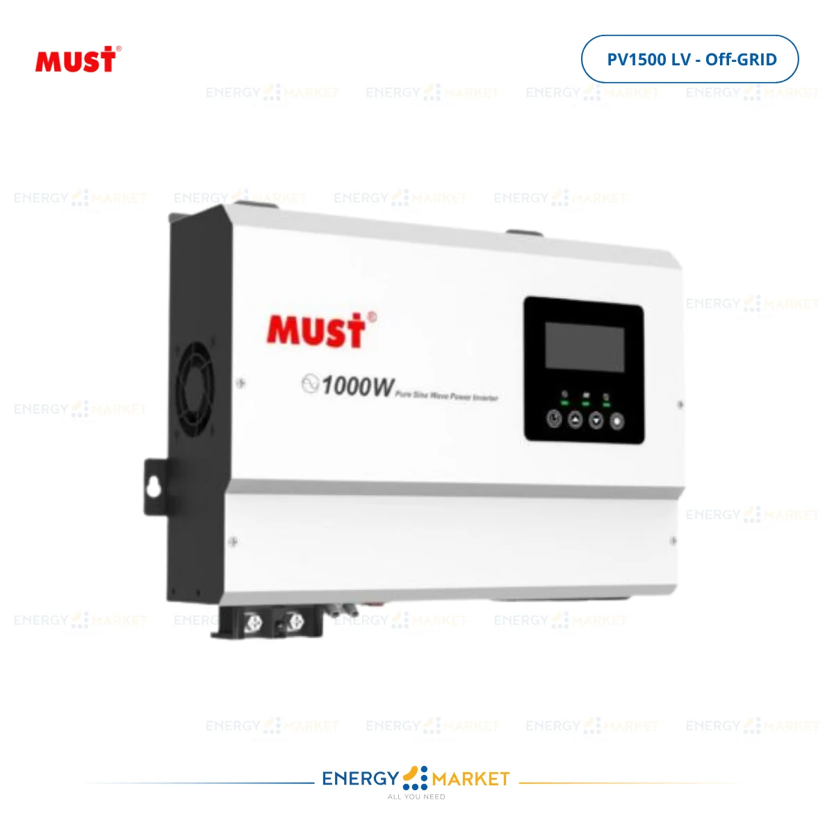 Onduleur Solaire MUST Off-GRID PV1500 LV